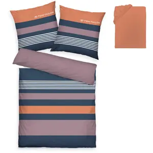 Постельное белье Tom Tailor Home, темно-синий / лиловый