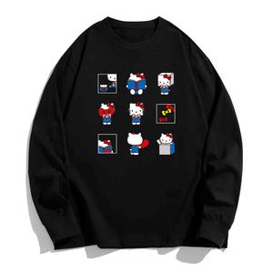 Футболка Hello Kitty SS25 Unisex Sanrio, черный