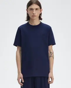 Мужская футболка с коротким рукавом и круглым вырезом Fred Perry, синий