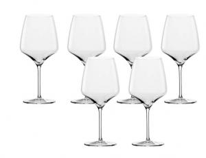 [T] STÖLZLE LAUSITZ Бокалы для красного вина Burgundy Experience 695 мл I Набор бокалов для красного вина из 6 шт. I Бокалы для вина можно мыть в посудомоечной машине I Набор бокалов для красного вина небьющиеся Мне нравится выдувка вручную I высочайшее 