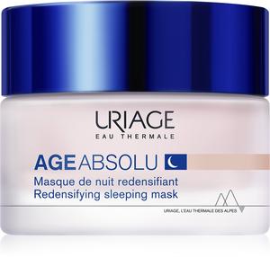 Ночная маска Age Absolu Redensifying, ночная маска для обновления кожи с антивозрастным эффектом Uriage, 50 мл