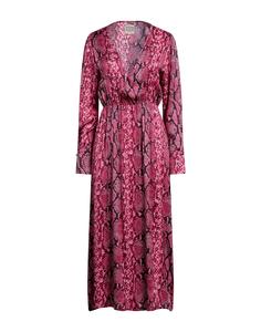 Платье миди Pink Memories, фуксия