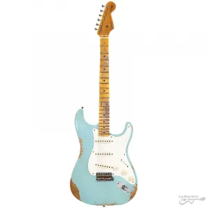 Fender 923-5001-609 Custom Shop (#CZ565109), 1956 LTD Strat, Heavy Relic, постаревший Daphne Blue