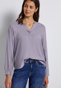 Блуза Street One SPLIT NECK, Lila/Purple