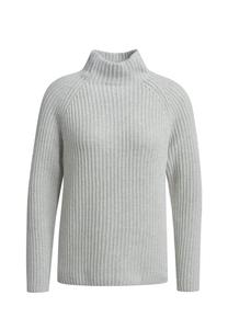 Джемпер Smith&Soul MIT STEHKRAGEN UND RAGLANÄRMELN, Silver Greymelange/Silver-Coloured