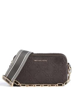 Сумка через плечо Jet Set из матовой яловой кожи Michael Kors, коричневый