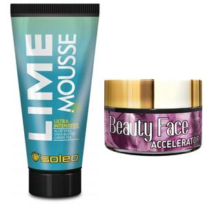 Soleo, ускоритель Hello Sun + баночка для лица Beauty Face