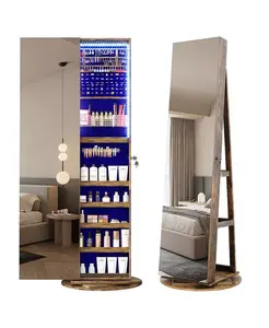 Зеркало в полный рост с цветными блоками Vlsrka, grey