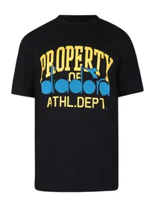 Футболка с логотипом Diadora Junior, черный