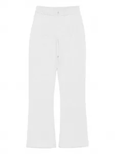 Брюки-клеш с заниженной талией Coperni, серый