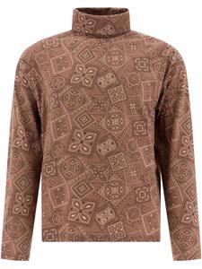 Футболка с печеньем KAPITAL, коричневый