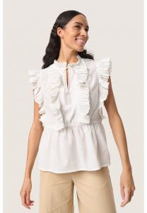 Топ Camicetta Soaked in Luxury, белый
