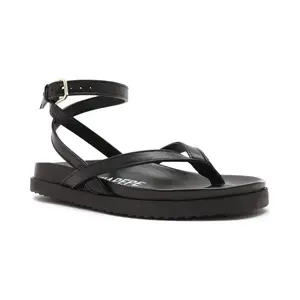 Кожаные сандалии Patrizia Pepe, черный