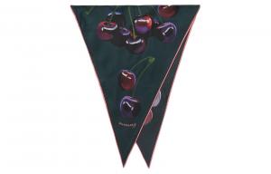 Шёлковый платок Burberry зелёный