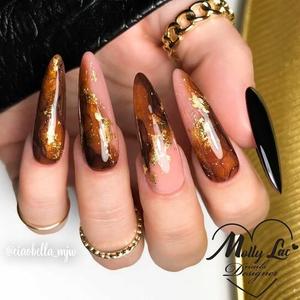 Гибридный лак для ногтей Mollylac Pin, Molly Lac