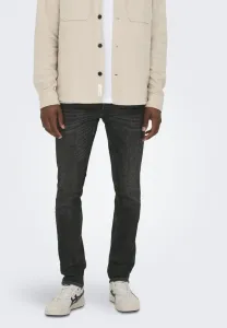 Джинсы onsloom зауженного кроя Only & Sons, Black Denim