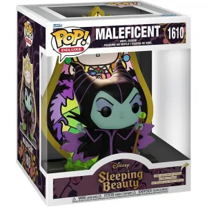 Фигурка Funko Deluxe Maléfica-Maleficent Estilo Vidriera, черный