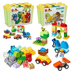 Коробка в форме кирпича с легковыми и грузовыми автомобилями 10439 LEGO