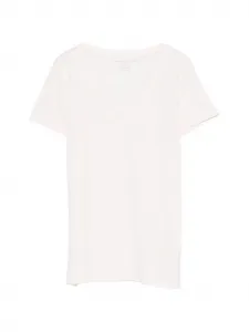 Футболка с V-образным вырезом Majestic Filatures, розовый