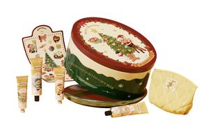 Roopy Подарочный набор кремов для рук 2025 Butter Bear Collaboration Christmas Box 55г*2 шт+25г*2 тюбика увлажняющий и питающий