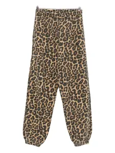 Спортивные штаны с леопардовым принтом Anine Bing, коричневый