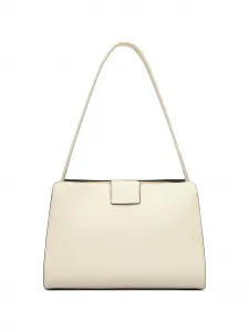 Сумка на плечо с тисненным логотипом Tous, бежевый