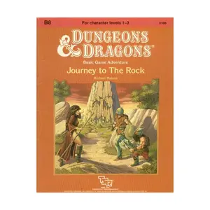 Модуль Journey to the Rock, Basic Dungeons & Dragons (Original Edition) - Modules & Adventures - B Series