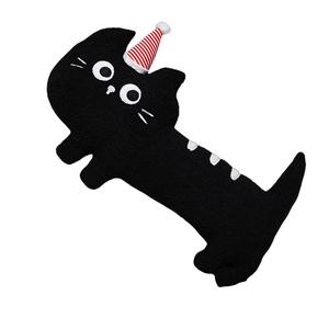 Плюшевая кукла Cartoon Kitten With Hood, высота 40cm/65cm/80cm MLING, черный