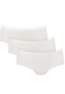Anita с 1886 года Hipster "Essential Hipster 3-pack" (упаковка, 3 шт.), незаметны под обтягивающей одеждой, бесшовные, эластичные Anita Since 1886, белый
