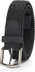 BOSS мужской пояс Sash Woven Stretch, Black Gloss