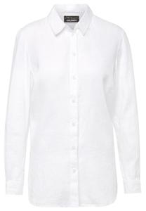 Блузка на пуговицах GOLDNER, белый