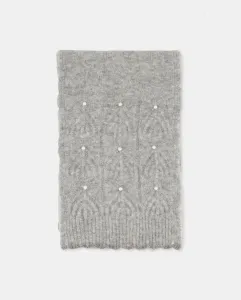 Детский комплект: шарф и жемчужные аксессуары Kids El Corte Inglés, светло-серый