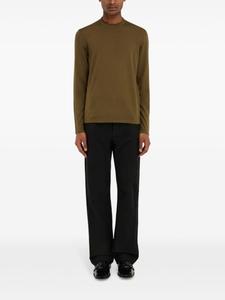 Ferragamo свитер тонкой вязки, зеленый