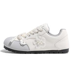 HUANQIU Износостойкие и легкие женские лоуферы бежевые, цвет Beige