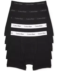 Мужские классические трусы-боксеры из хлопка, 5 штук Calvin Klein, мультиколор