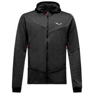 Куртка с капюшоном Sella Crevasse - флисовая куртка Salewa, Black Out