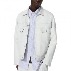 UNIQLO Джинсовая куртка мужская айвори, Ivory