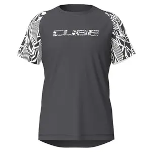 Джерси эндуро с коротким рукавом Cube Razzle Dazzle, черный