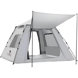 Палатка для кемпинга с одной спальней и гостиной, автоматическая установка Outdoor Automatic Accounting CAMEL