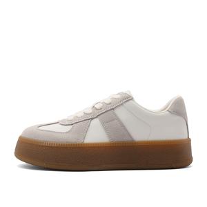 BELLE Женские лоу-топ скейтборд кроссовки коричневые, цвет Brown