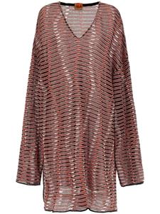 Свитер VITELLI Wave Jacquard, коричневый