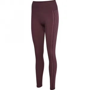 Леггинсы Hummel Yoga Seamless high waist, фиолетовый