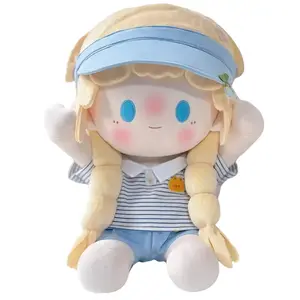 Кукла Big Brother Cotton Doll, плюшевая кукла, высота 40см Dolls and bears dance, синий