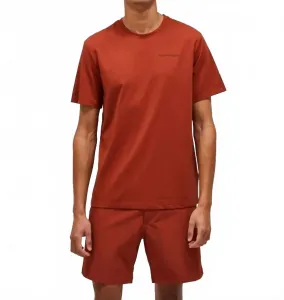 Футболка с логотипом в пряном цвете Peak Performance