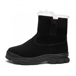 Зимние ботинки мужские черный Strongman