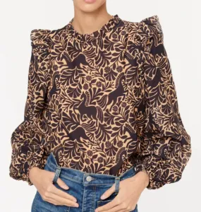 Топ Georgine с принтом Wild Horses Cami Nyc