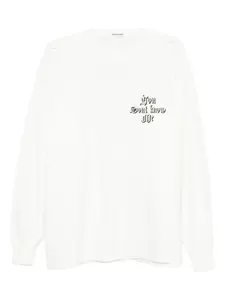 Футболка с длинными рукавами и графическим принтом Undercover, белый