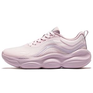 Erke Кроссовки для бега по городу и обратно с амортизацией Rebound Low Top, женские, светло-розовый лотос