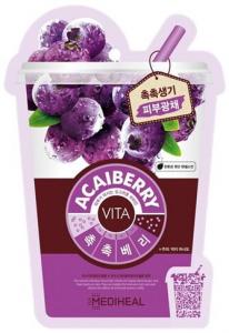 Тканевая маска для лица с ягодами асаи, 20 мл Mediheal