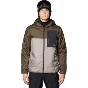 Куртка Mountain Hardwear Apres Pro Insulated Hooded Mountain Hardwear, Dunes/Ridgeline/Black